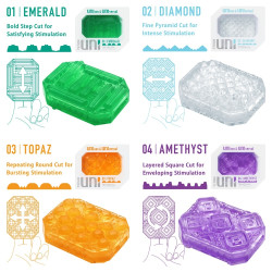 Tenga Pack de 4 Gaines de masturbation Uni Tenga